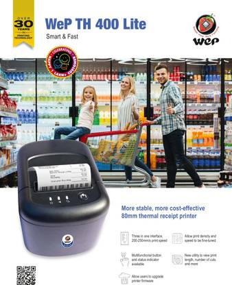 Wep New_Th_400_Lite Thermal Receipt Printer
