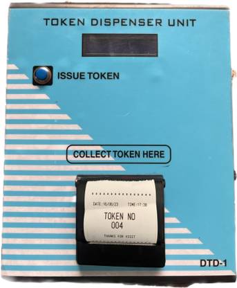 SWAGGERS Thermal Receipt Token Dispenser/Token Printing Machine- 57.5 mm Receipt Size Thermal Receipt Printer