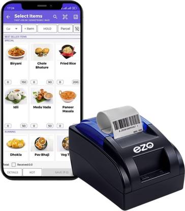 Ezo 58MM 2 Inch Inch USB & Bluetooth 1 Year Software Wired Billing Machine Thermal Receipt Printer