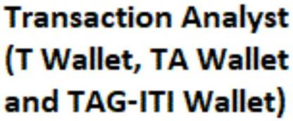 Transaction Analyst (T Wallet, TA Wallet and TAG-ITI Wallet) Fastag Recharge