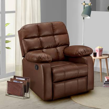Sleepyhead Leatherette Manual Recliner