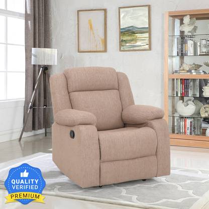 duroflex Single Seater Avalon Fabric Manual Recliner
