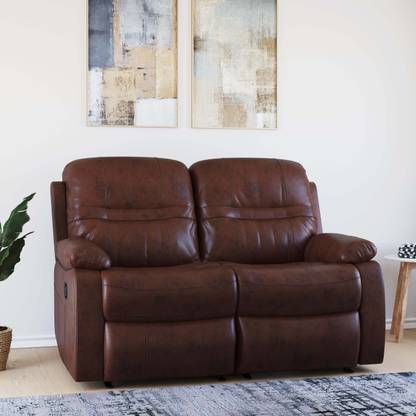 @Home by nilkamal Wilson Leatherette Manual Recliner