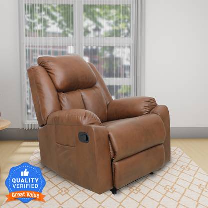 Flipkart Perfect Homes Sauron Leatherette Manual Recliner