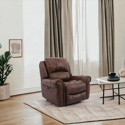 Torque Leather Manual Recliner