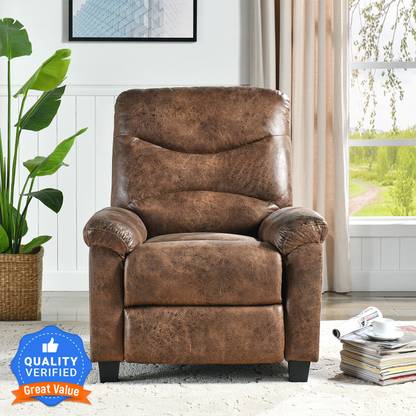 Flipkart Perfect Homes Rosita Leatherette Manual Recliner