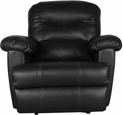 Alcanes Matinee Recliner, Ultra Comfortable and Durable Ergonomic Single Seat Reclining Sofa, Living Room Recliner Chair with Thickened Padded Arm/Back Leatherette Manual Recliner
