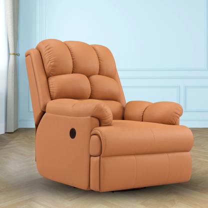 The Sleep Company Leatherette Powered Recliner