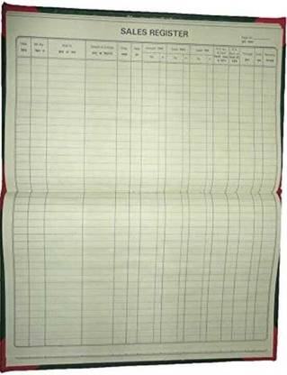 R K SALES R K Sales Register, 50 Pages, Pack of 1 Unit Sales Register, 50 Pages, Pack of 1 Unit 2-Part Record Keeping Book