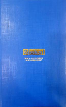 The Society Consultants Form "J" Register List of Members for Cooperative Housing Society J REGISTER 2-Part Record keeping book