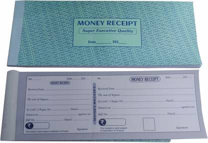Accounts Money Receipt 50 Pages Special Quality 2 Pcs Combo Money Receipt 50 Pages Special Quality 2 Pcs Combo 2-Part Money Receipt