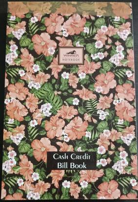 SSAPRINTERS Cash Bill Book A5 Cash Bill Book 1-Part Cash Memo, Invoice Book, Bill Book, Cash Credit bill