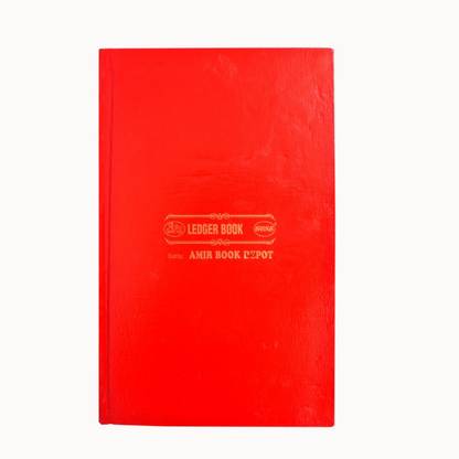 ABD Ledger Book Leather Binding 100 Pages 75GSM 1-Part Ledger register