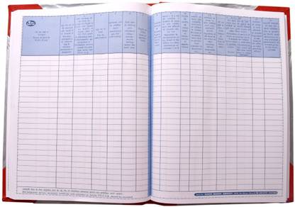 ABD Silver Binding Service Book For All Offices (330 Pages) 1-Part Service Register