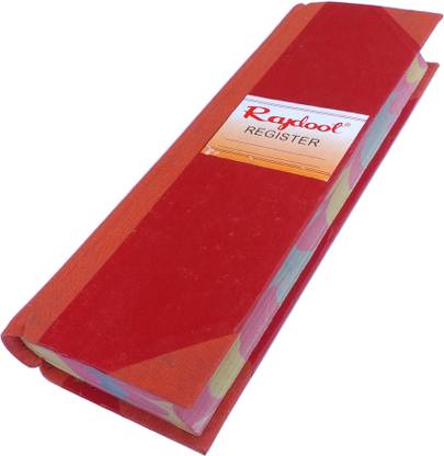 Accounts long Register 12 long Register 12 (661 Pages ) ruled notebook 1-Part Register