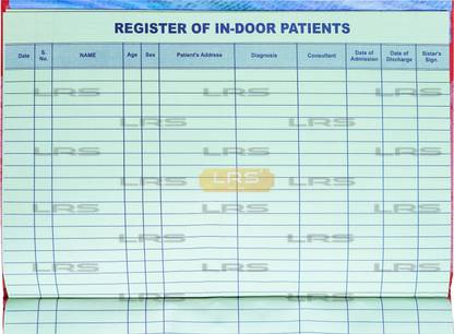 LRS IPD Register - 38 Pages - Pack of 1 IPD Register - 38 Pages - Pack of 1 1-Part IPD Register