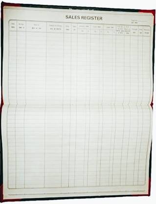 R K SALES R K Sales Register, Pack of 1 Unit Sales Register, 300 Pages, Pack of 1 Unit 2-Part Record Keeping Book