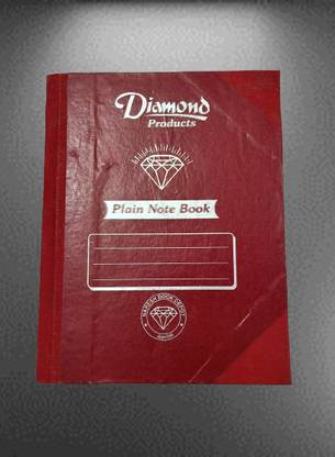 Preha The Smart Choice Plain Note Book for Schools, Colleges, Office - 380 Pages Book Size 04 - 22 x 17 Cm 1-Part Plain Note Book