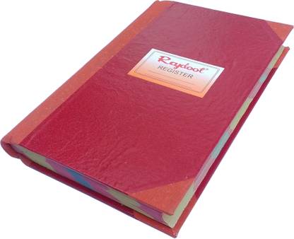 Accounts Register Book No 22 31X20 cm 600 Pages 1-Part Register