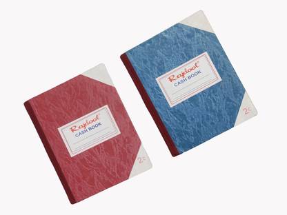 rekha binders Account Cash Book No 2 Combo Short-hand (Letter Size 20*16cm) (77 folio pages) 1-Part Account Books