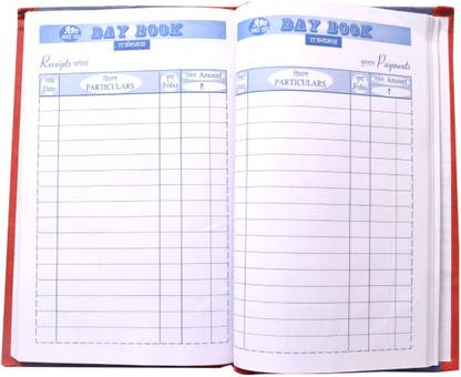 ABD Day Book Easy Record Notebook Day Book (240 Pages) 1-Part Register