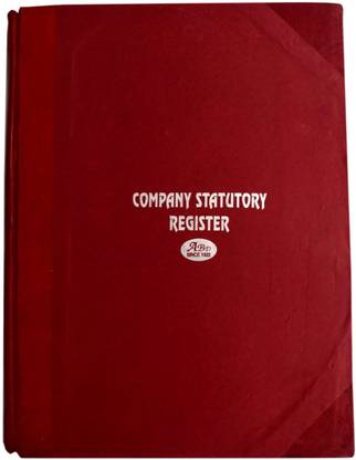 ABD Company Statutory (300 Pages) Company Statutory Records Register For All Office 1-Part Company Statutory Register