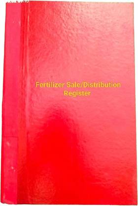 Nutan Enterprises Fertilizer Sales Register 2-Part Single