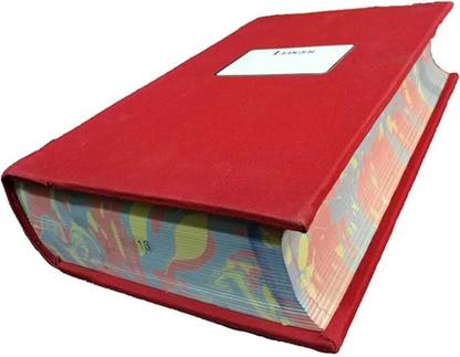 R K SALES Full Canvas bound Ledger R K Full Canvas Bound Ledger 1000 Pages, PACK OF 1 1-Part Ledger