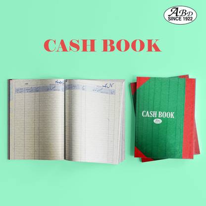 ABD Urdu cash book 200 Pages Urdu Cash Book Journal Record Book 80 GSM Paper Quality… 1-Part Urdu Cash Book