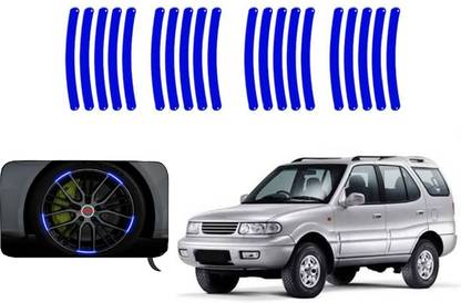 Shad Enterprise New-Safari 7 mm x 0.09 m Blue Reflective Tape