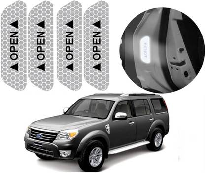 Auto E-Shopping Open Sticker White W43 25 mm x 0.03 m White Reflective Tape