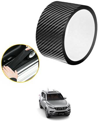 RKPSP Waterproof Car Strip Door Edge Guard Anti-Scratch Tape/Flim For Alturas G4 20 mm x 5 m Black Reflective Tape