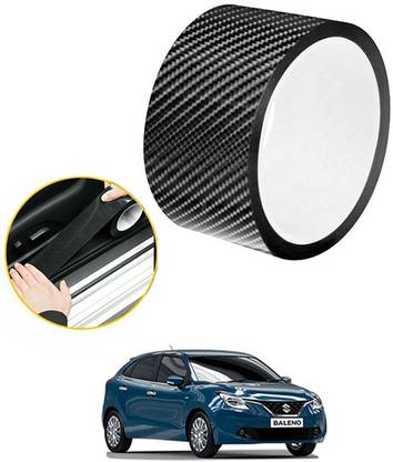 MATIES Protector Waterproof Car Strip Door Edge Guard Anti-Scratch Black Tape/Flim 28 20 mm x 5 m Black Reflective Tape