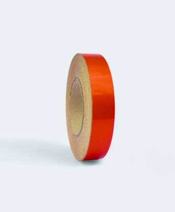 Om Enterprise Red radium tape ( 1 inch ) ( 20 FT ) 25.4 mm x 6.09 m Red Reflective Tape