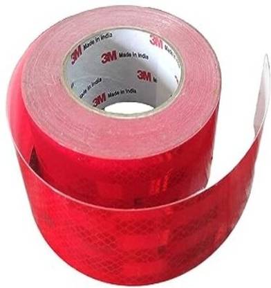 PROBECHO ENTERPRISE | 3M Retro Reflective Tape | "High Visibility Reflective Tape 50.8 mm x 3 m RED Reflective Tape