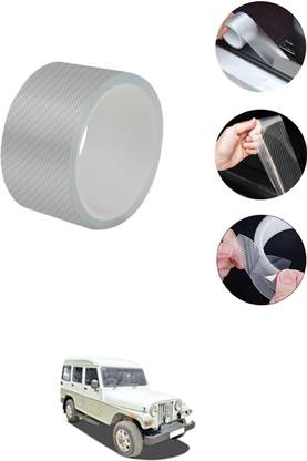 AYW Car High Quality Door Edge Guard Anti-Scratch Universal White Flexible Tape-183 50 mm x 10 m White Reflective Tape