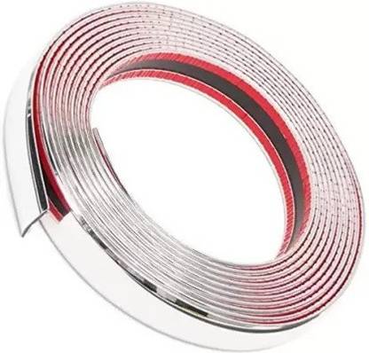 A2D Car 20 Meter Chrome Beading Roll 10 mm x 20 m NA Reflective Tape