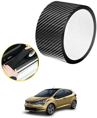 MATIES Protector Waterproof Car Strip Door Edge Guard Anti-Scratch Black Tape/Flim 13 20 mm x 5 m Black Reflective Tape