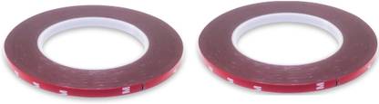 QuiteFit Reflective Tape 12 mm x 10 m Red Reflective Tape