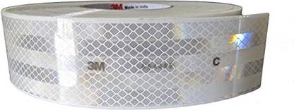 3M O2x50 W 50.8 mm x 15.24 m White Reflective Tape