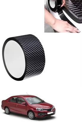 AYW Black Universal Shine Anti-Scratch Waterproof Flexible Car Protector Tape 99 5 mm x 10 m Black Reflective Tape
