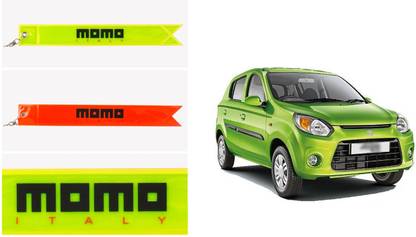 CARSONIFY MOMO REFLACTOR TAG FOR ALTO-800 25 mm x 0.25 m BLACK Reflective Tape