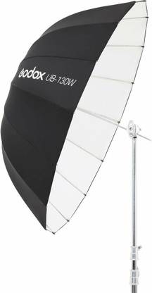 GODOX UB-130W 130cm Parabolic Inner White Reflective Soft Umbrella White, Black Reflector Umbrella