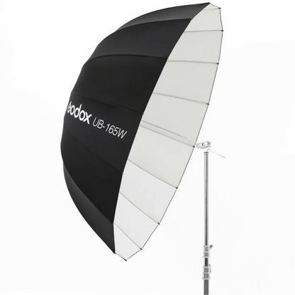 GODOX UB-165W Black/White Parabolic Reflective Umbrella without Withe Diffuser Cover White, Black Reflector Umbrella