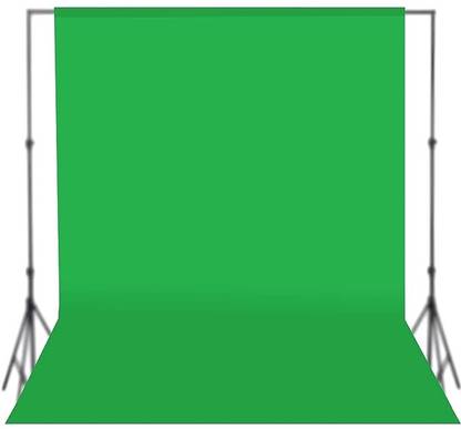 Masterpiece 8x12ft Green Backdrop for Photography, Video, News Room Setup, Zoom, Vfx Reflector