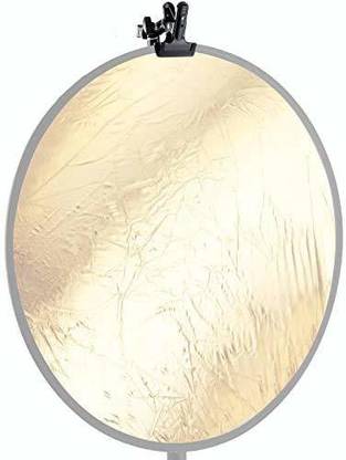 VTS Photo Studio Heavy Duty Metal Clamp Holder with 5/8" Light Standr (2Pcs. Combo) Reflector