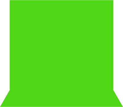 Windrop Solutions 5X5 Feet Green Screen Background Backdrop for Live Gamers Youtubers Reflector