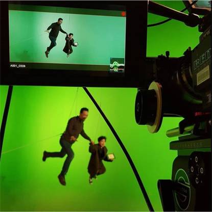 SNAPCLICK 8FT X 20FT GREEN SCREEN BACKGROUND FOR YOUTUBE. CHROMAKEY. BACKDROP Reflector
