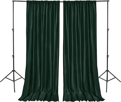 VRITASH 4X10ft SET OF 2 Dark Green Background Backdrop Indoor Outdoor YouTube Videos Reflector