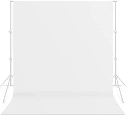 Vistook 6Ftx9Ft Heavy White 200GSM NON Transparent Backdrop Background For studio Reflector